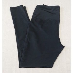 Christian Siriano Leggings Womens Size Large Black High Rise Full Length